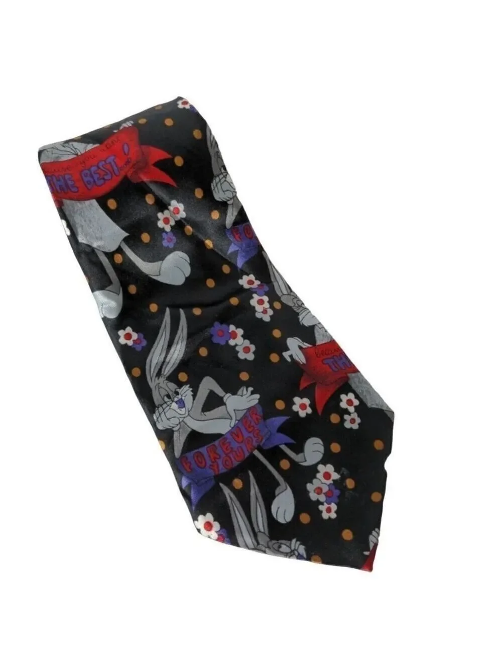 Lord & Paul Bugs Bunny Floral Novelty Tie